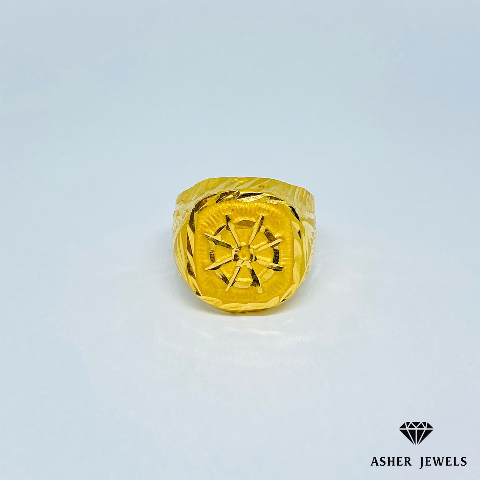 Men Steering Wheel Ring Size 9